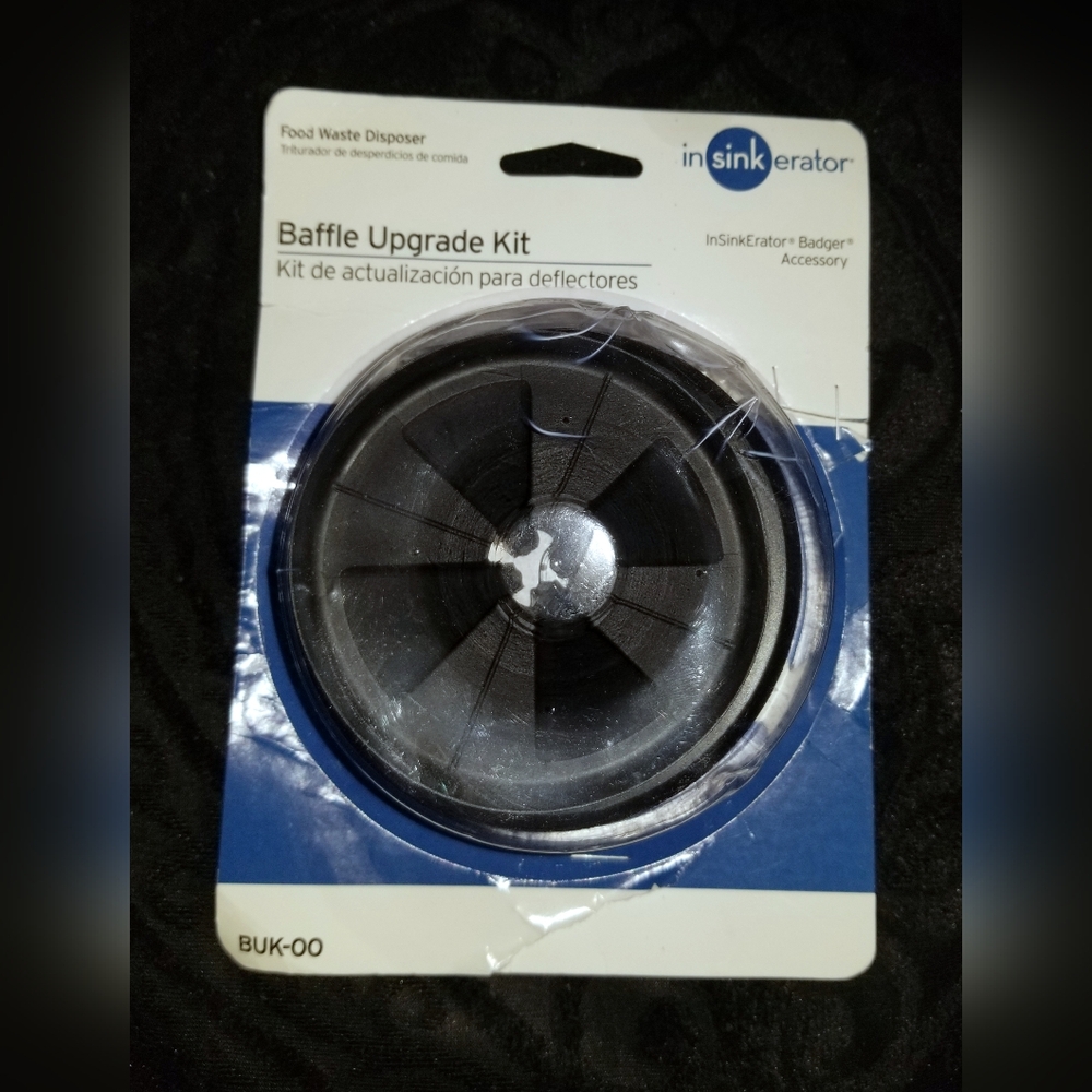 Garbage Disposal Splash Guard-Sink Baffle Quiet Collar By InSinkErator